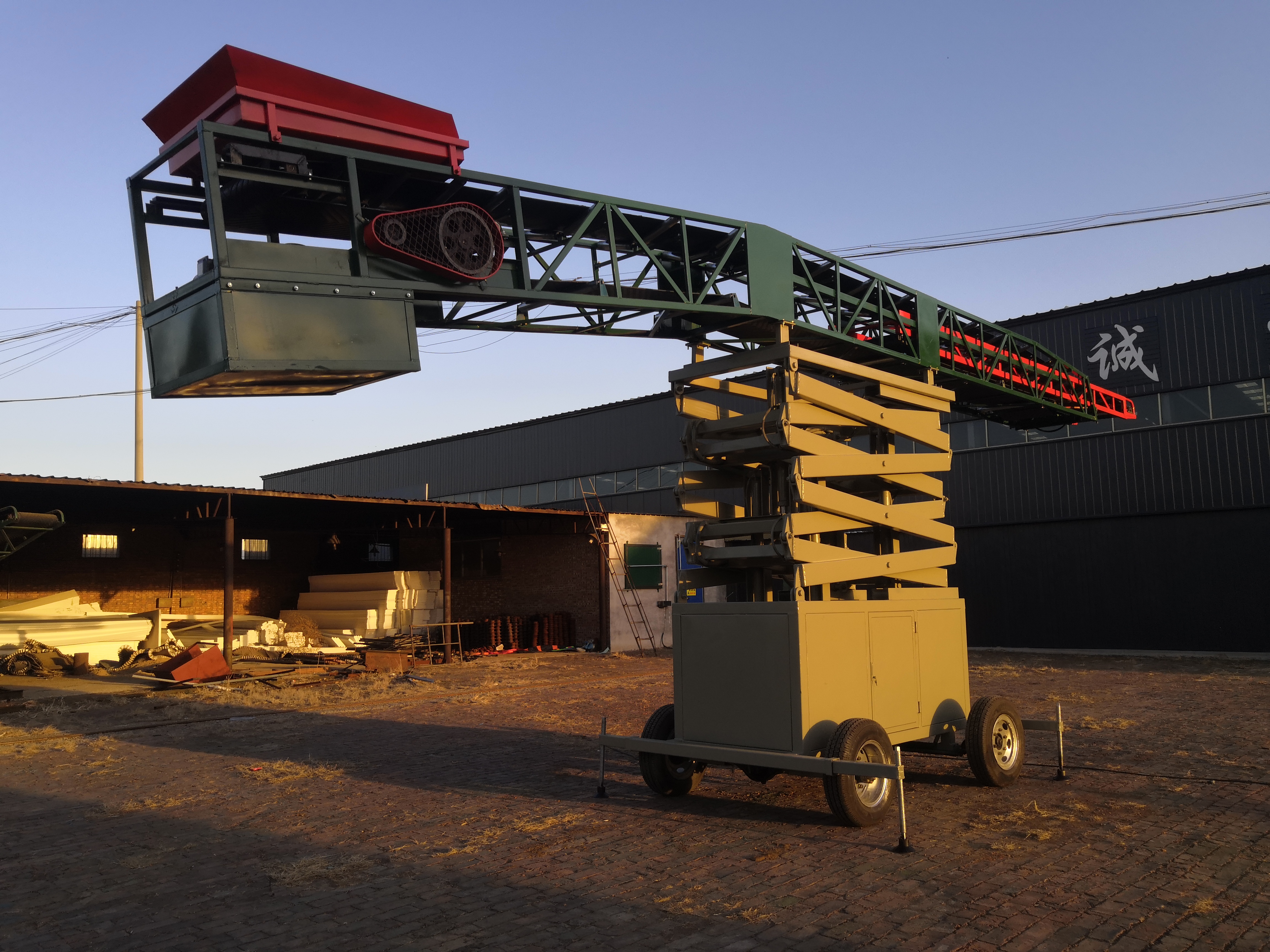 液压升降补仓机